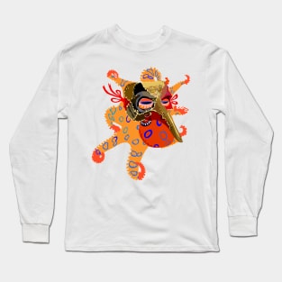 Masked Blue-ringed Octopus Long Sleeve T-Shirt